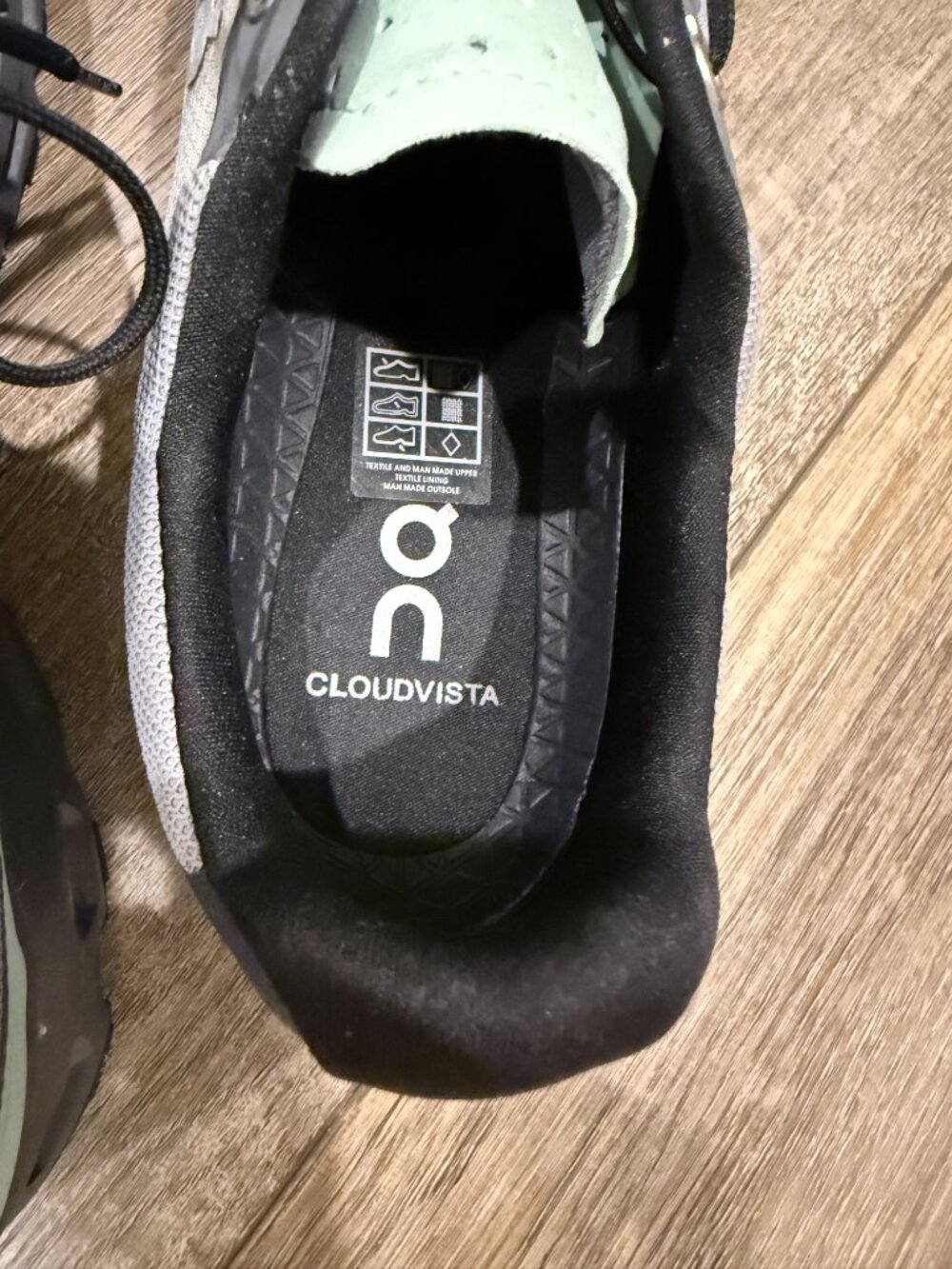 Men's Size 12 On Running Cloud Vista Shoes - Picture 7 of 7